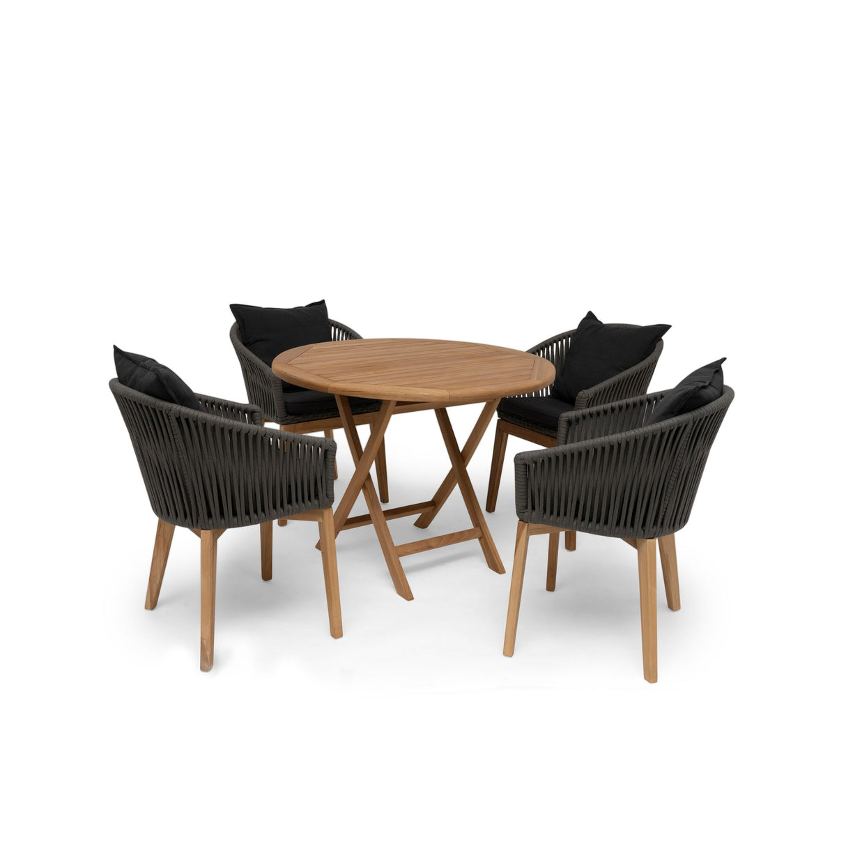 Nova Utebord Ø100 cm Brun