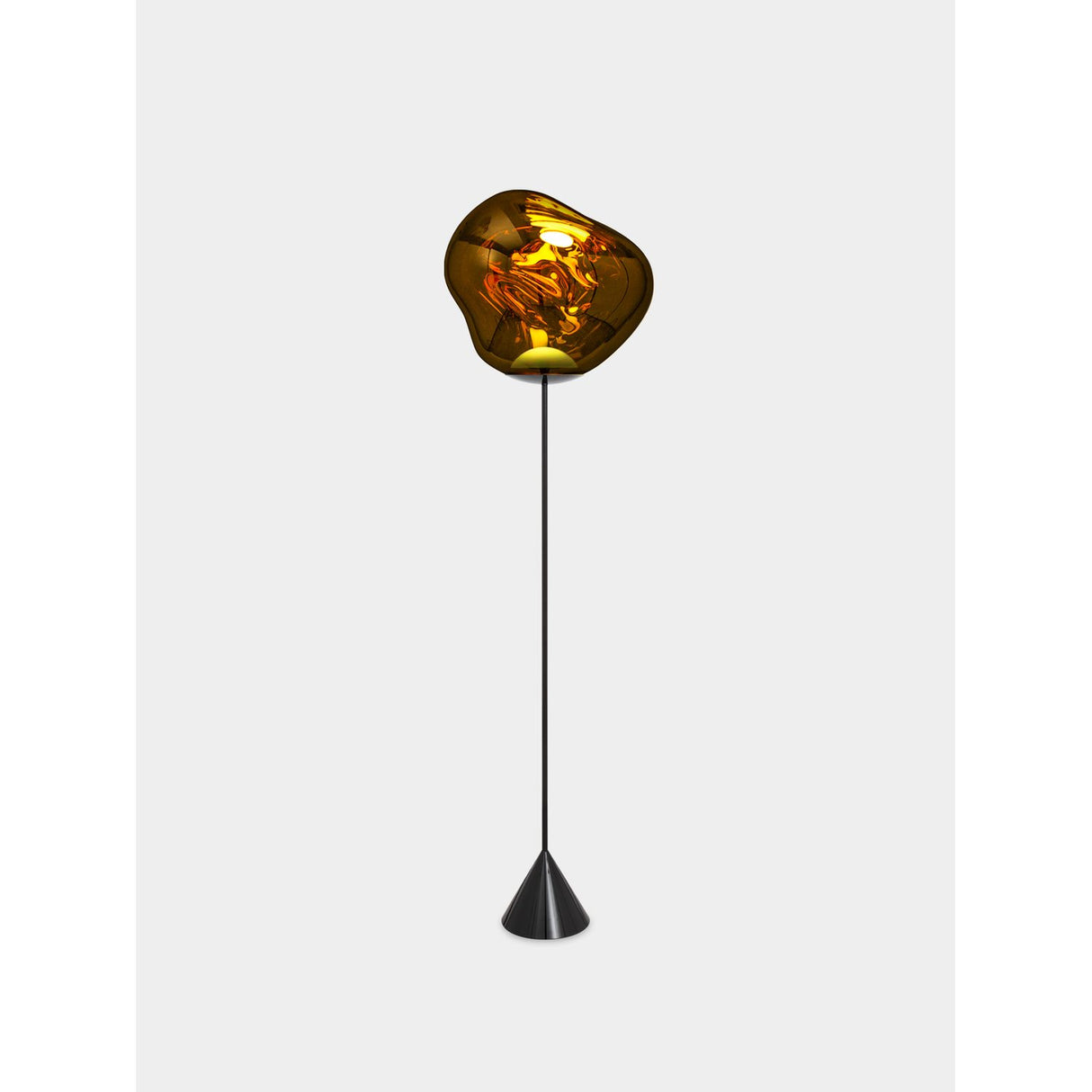 Melt Cone Slim Golvlampa Gold
