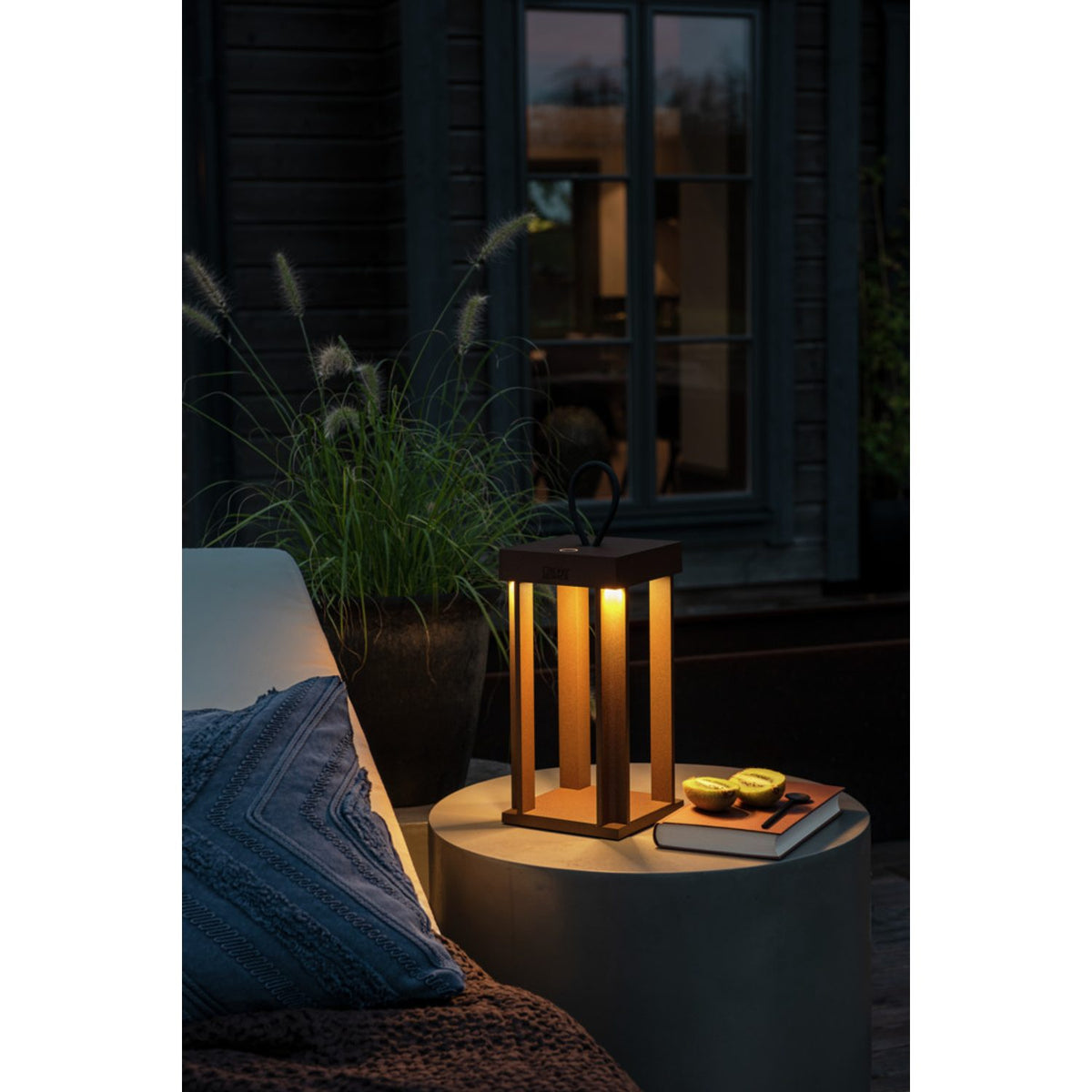 Cannes USB Dimbar 42 cm Lanterna Rost