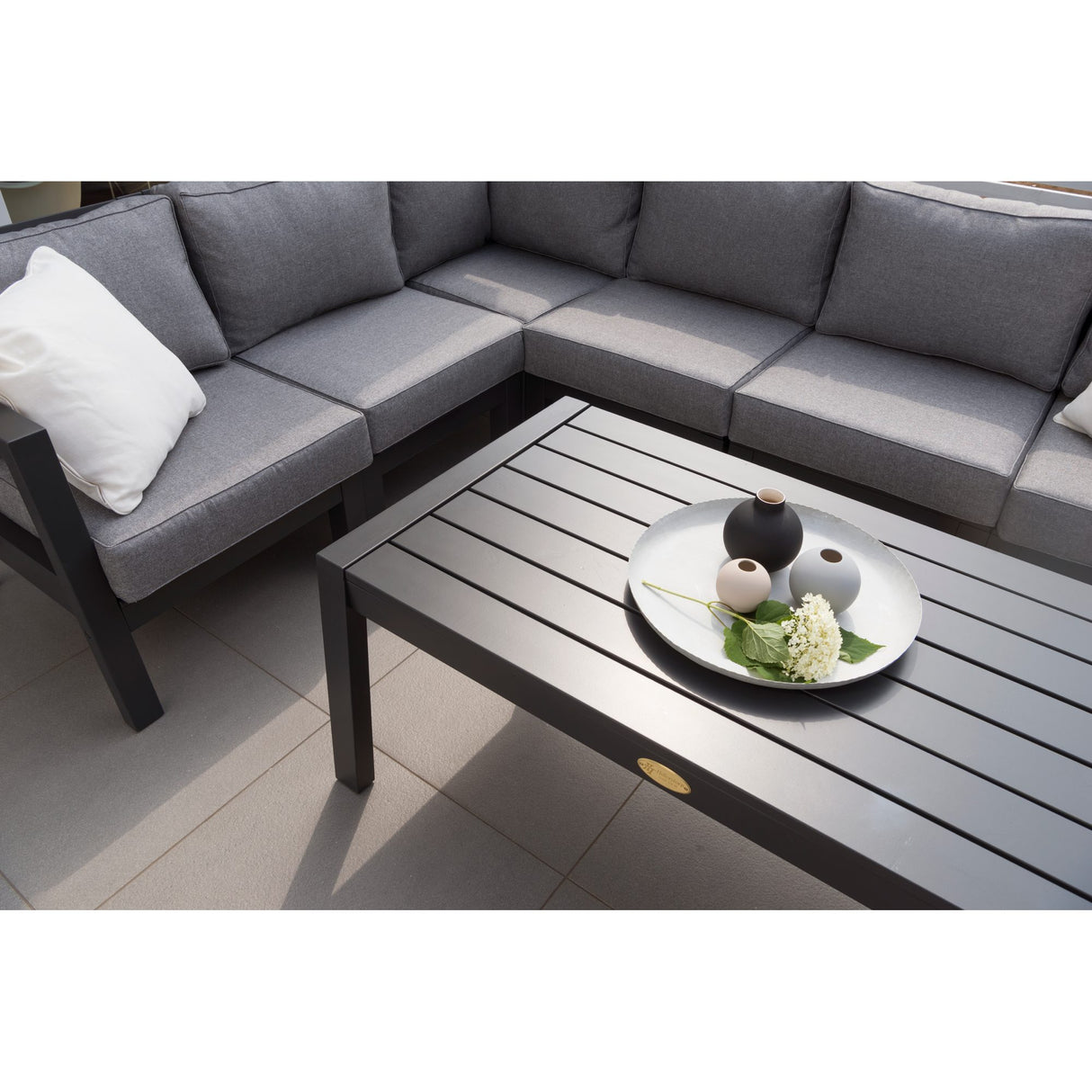 Stoltö Utebord 70x120 cm Grå