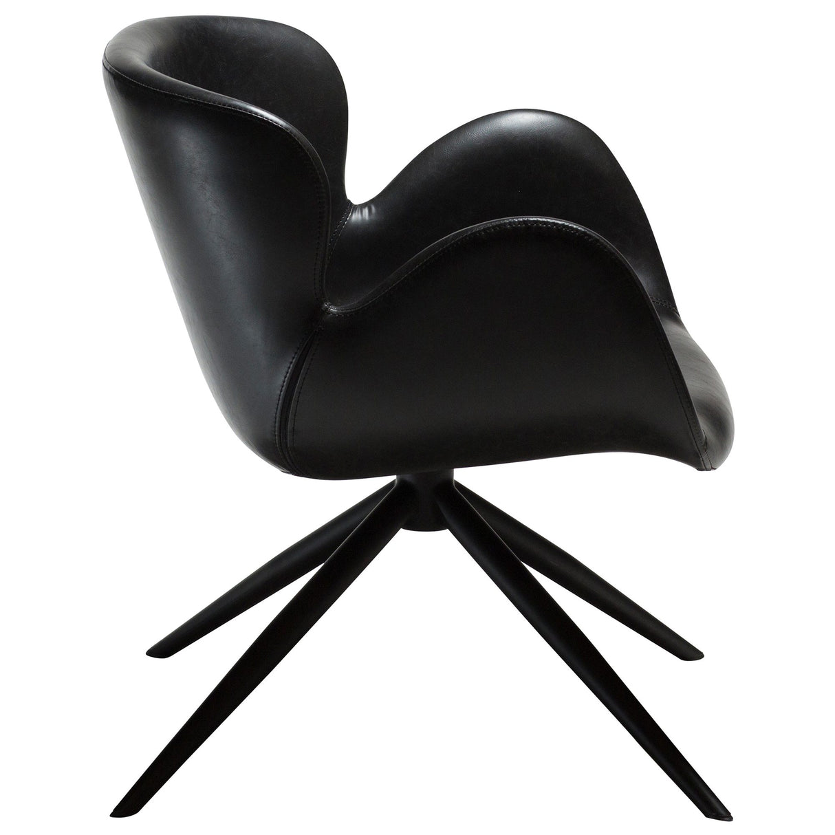 Gaia Loungefåtölj Vintage Black