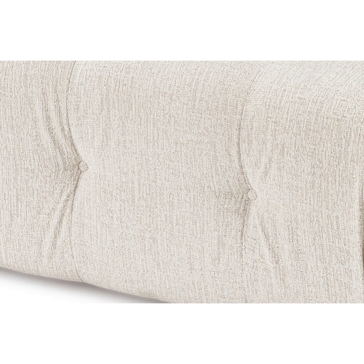 Tallinn 3-sits med puff (300-200 x 100 x 80 cm) Hörnsoffa Creme
