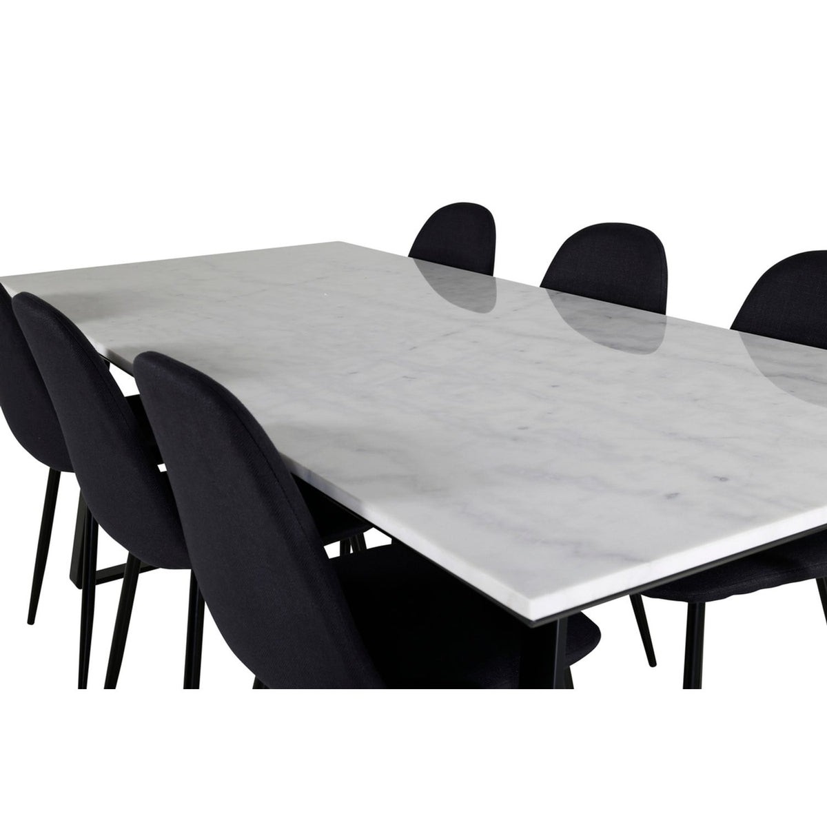 Estelle, Polar Rektangulär matgrupp Polyester