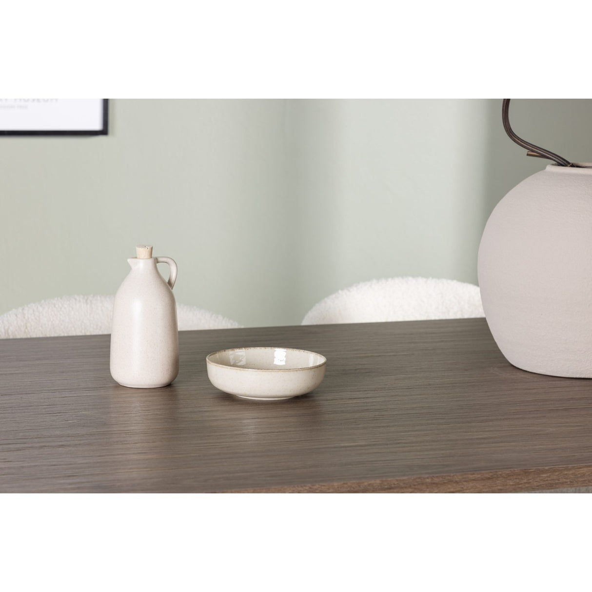 Andy, Chico Oval matgrupp Vit, Natur, 180 x 90