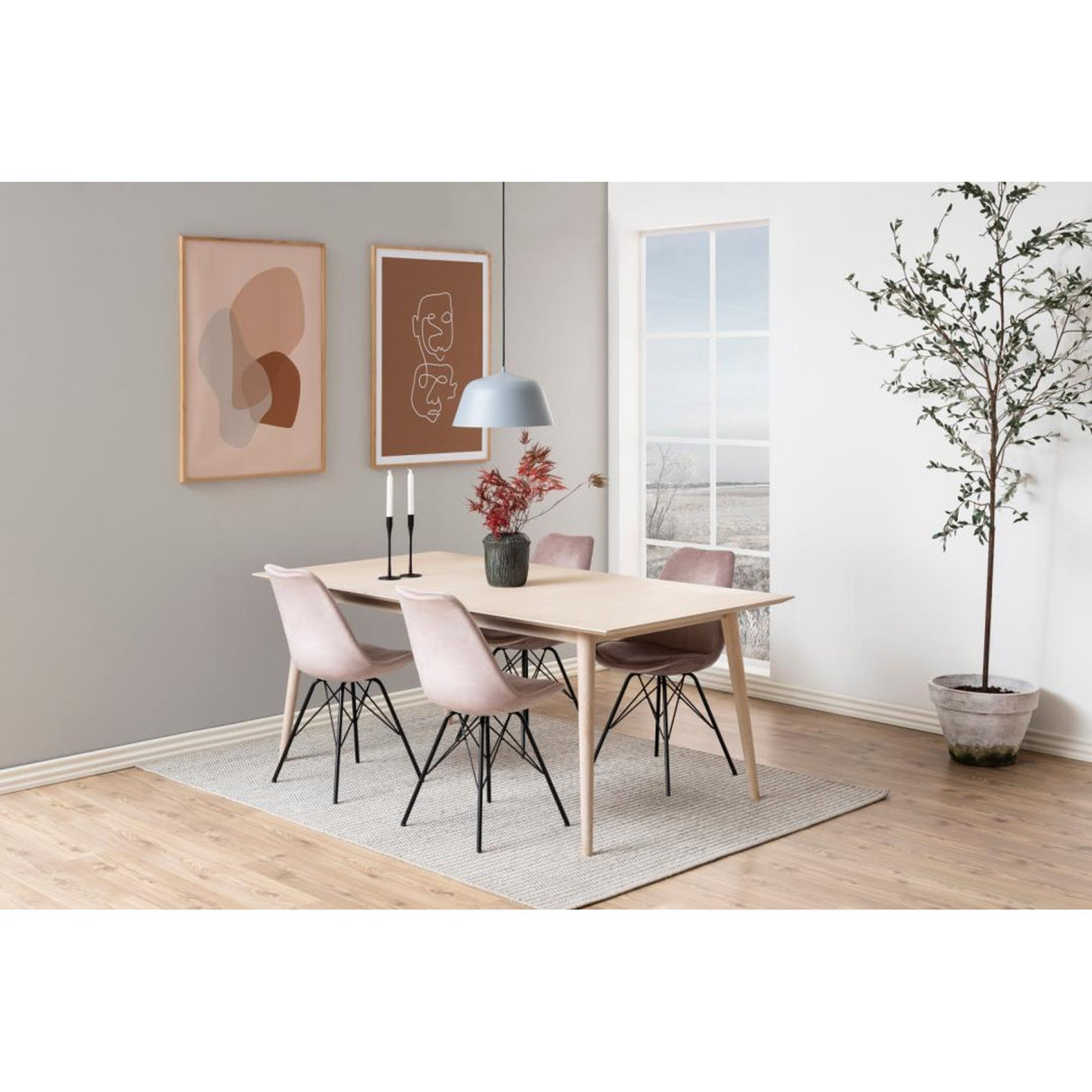 Shibuya Matstol Vic tyg Puderrosa