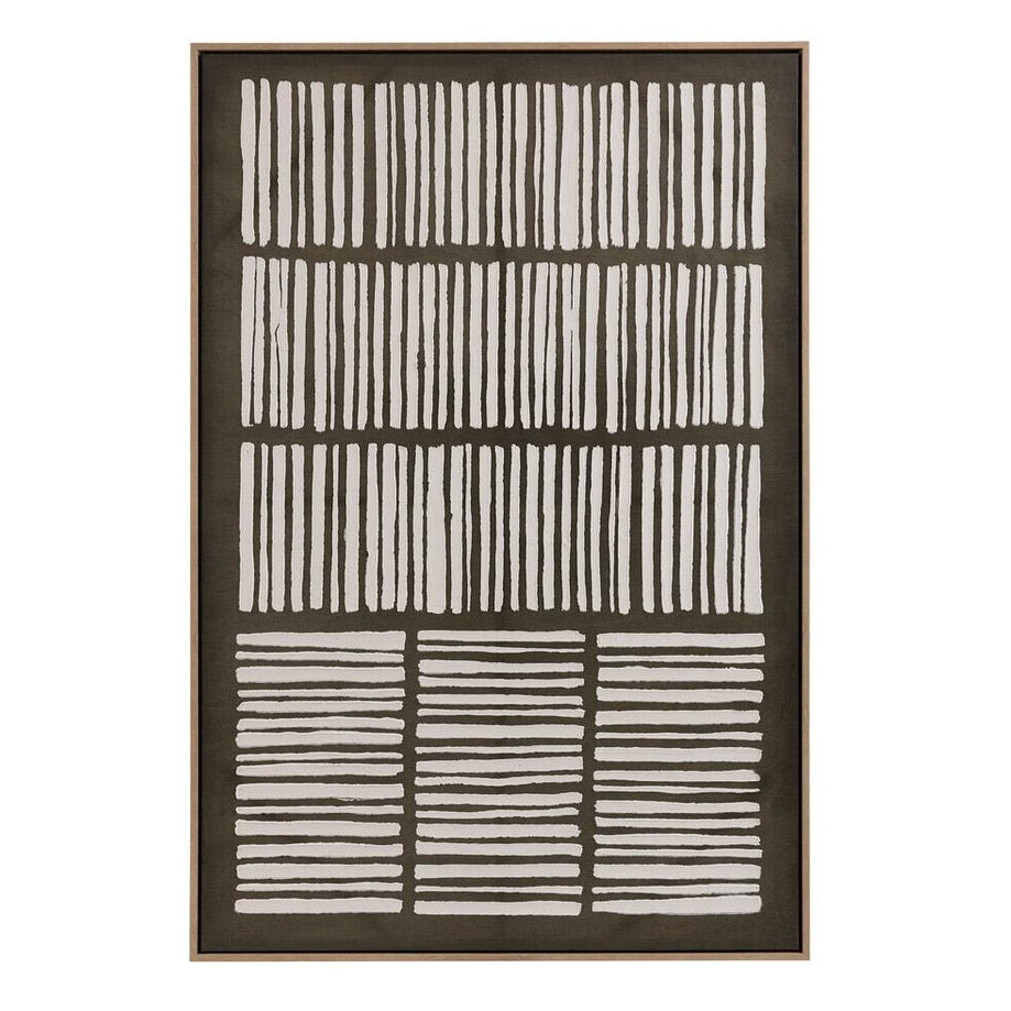Bilde Emera Tavla Grön/Vit 80x120 cm
