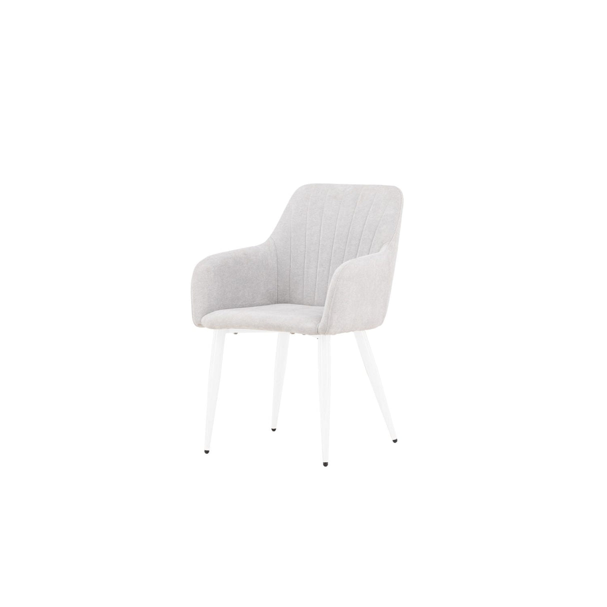 Comfort Matstol Ljusgrå, Polyesterlinne