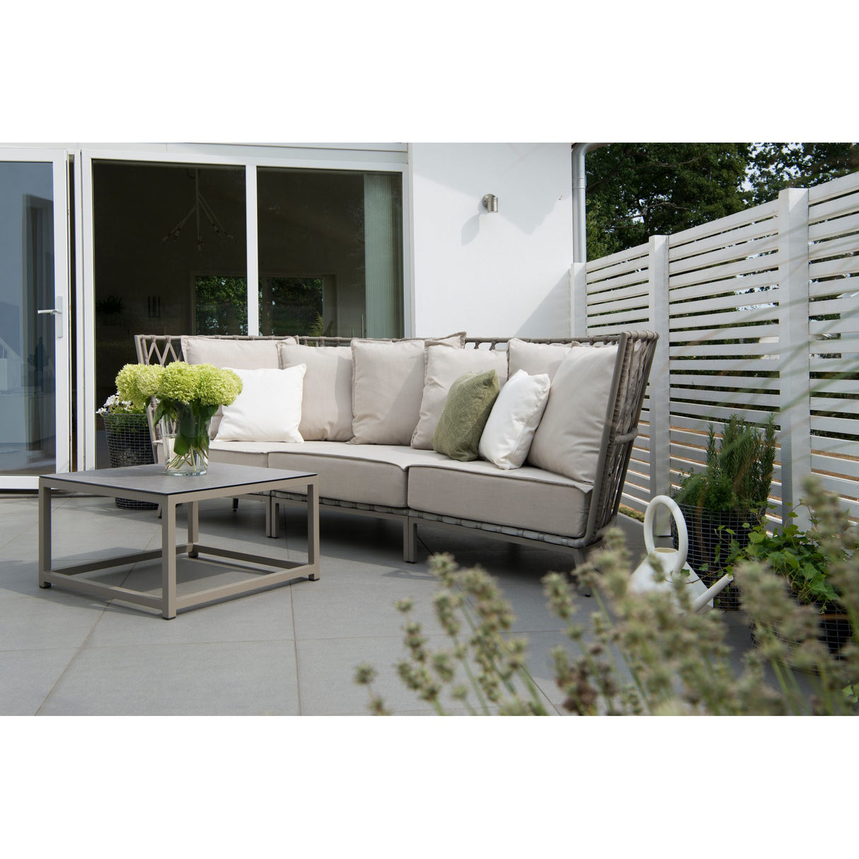 Jet Set Utesoffbord 70 x 70 cm Beige