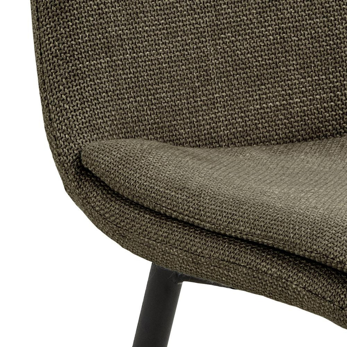 Kilda Matstol Basel tyg Grön