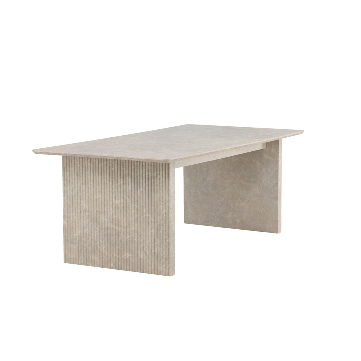 Vail Rektangulärt matbord Beige