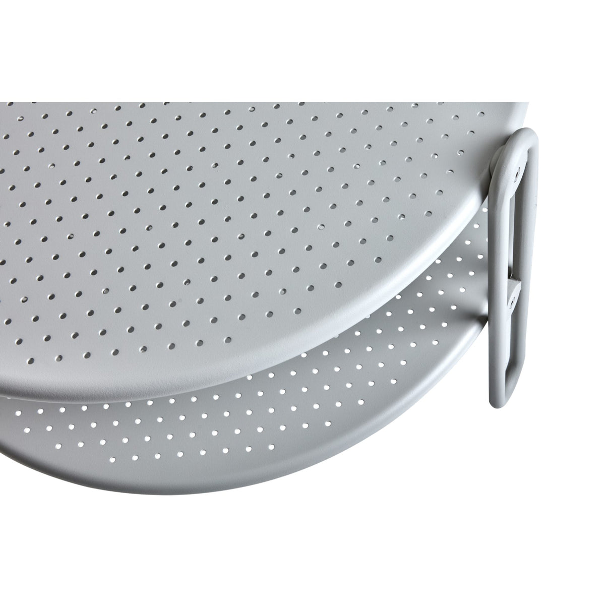 Blixt Utesoffbord 65x42 cm Light Grey