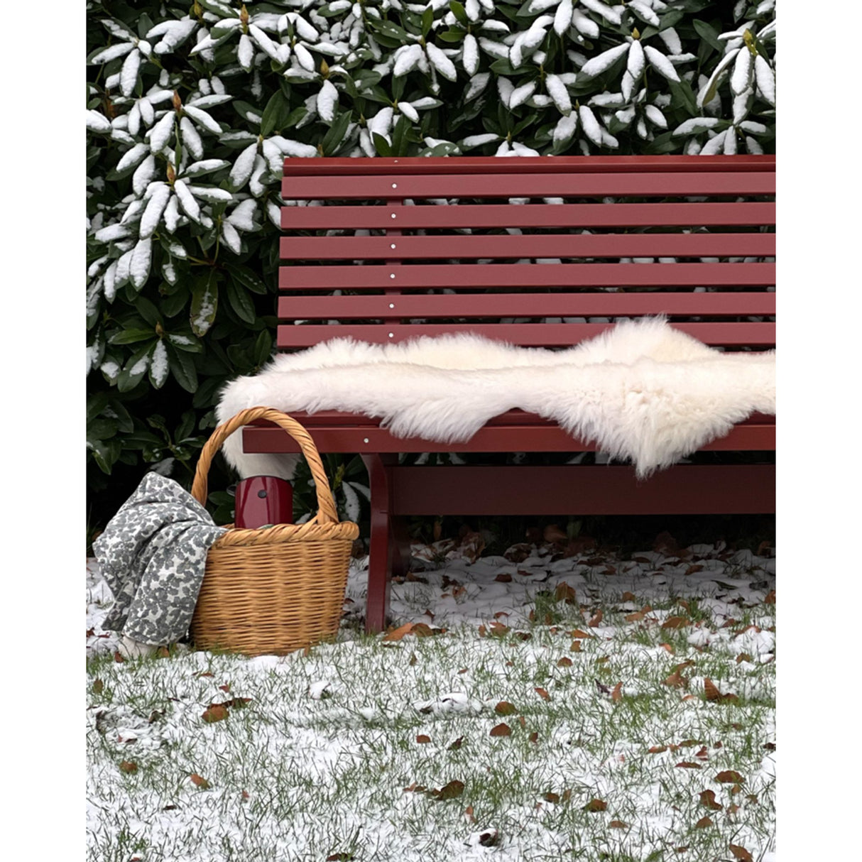 Lund Utesoffa Oxidröd