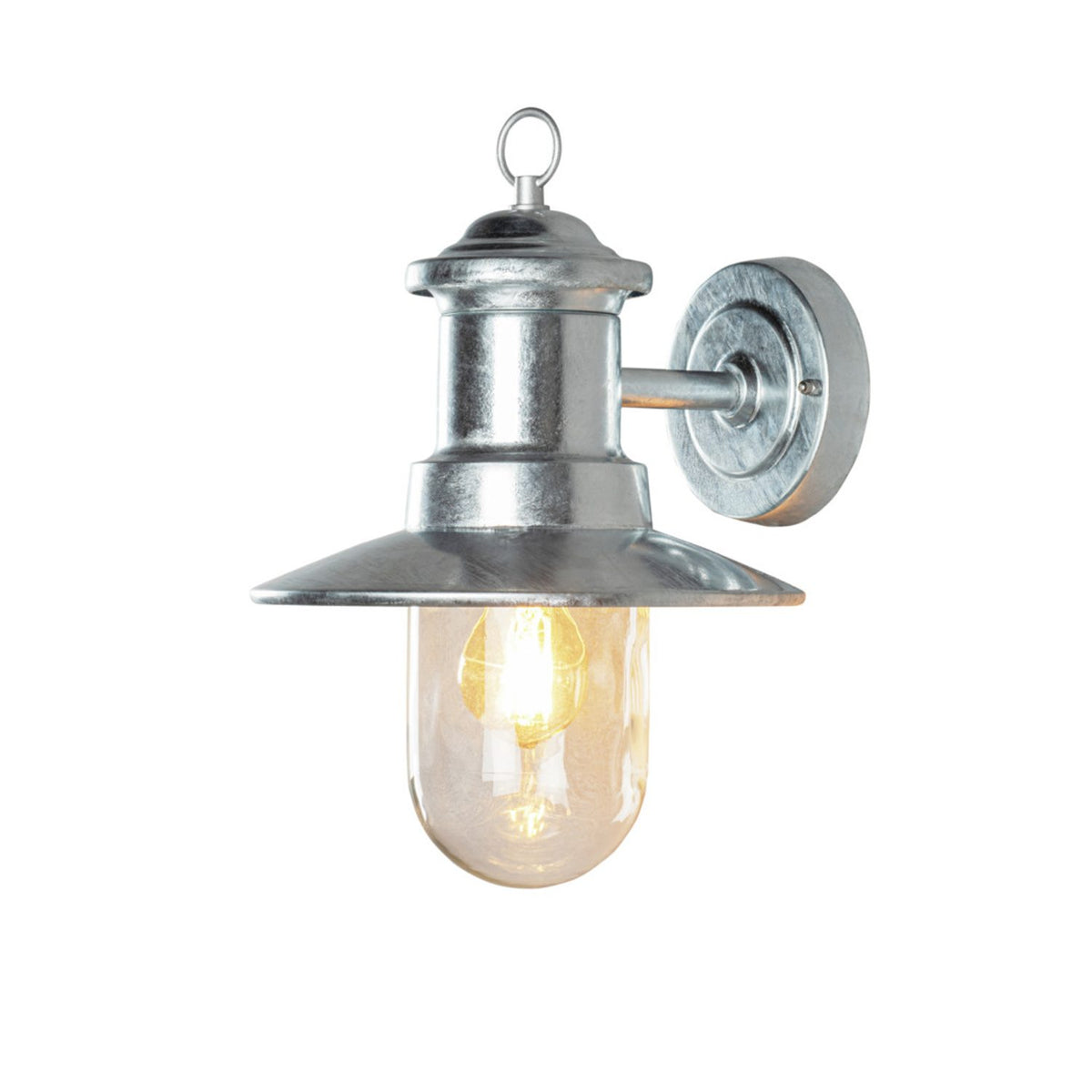 Napoli E27 Vägglampa Ute Galvaniserad