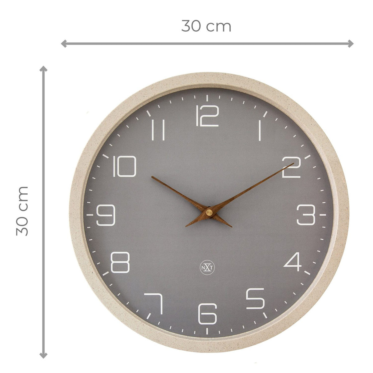 Nxt eco 30 cm Väggklocka Beige