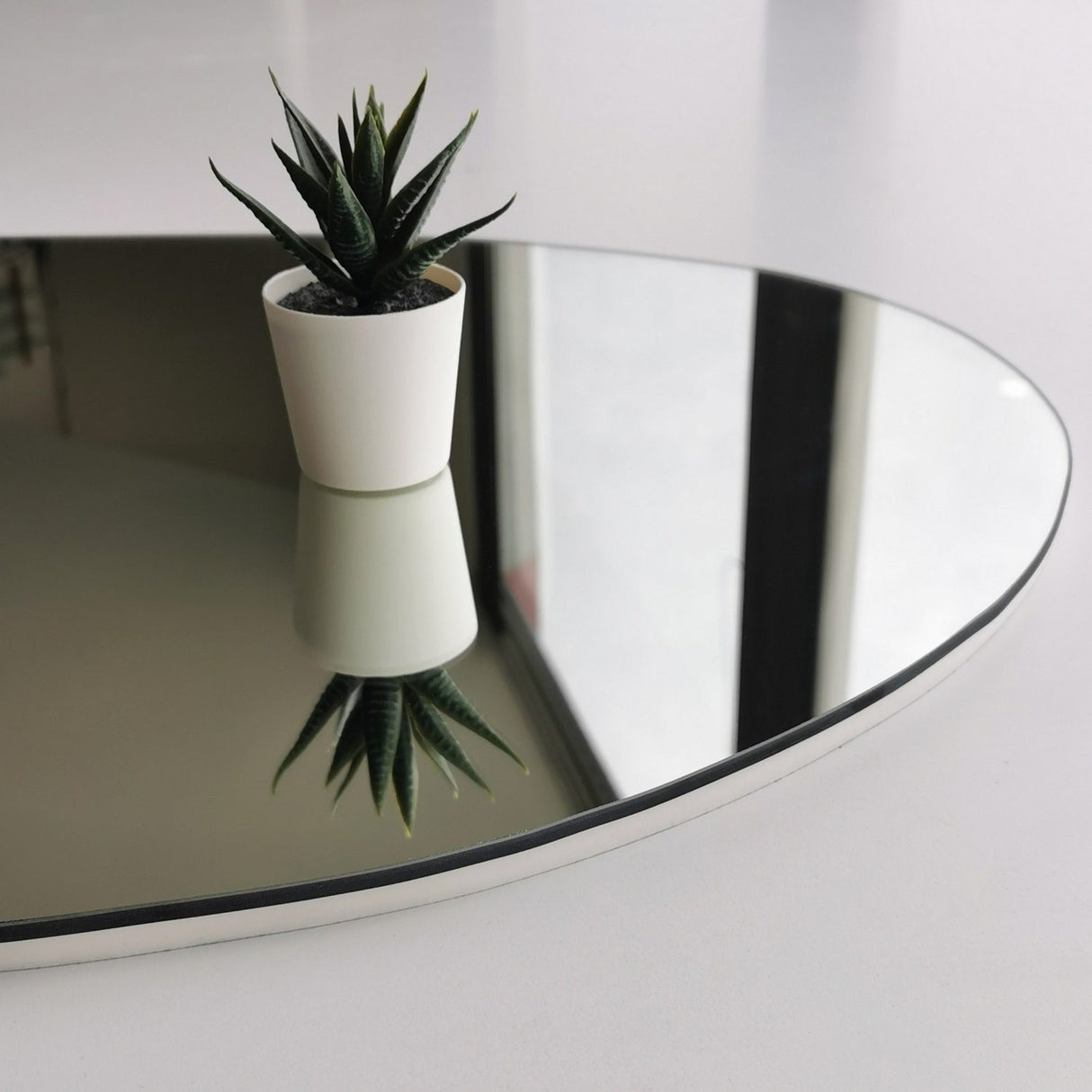 Porto Ayna 90x60 cm (90 x 60 x 1,2 cm) Vit Spegel