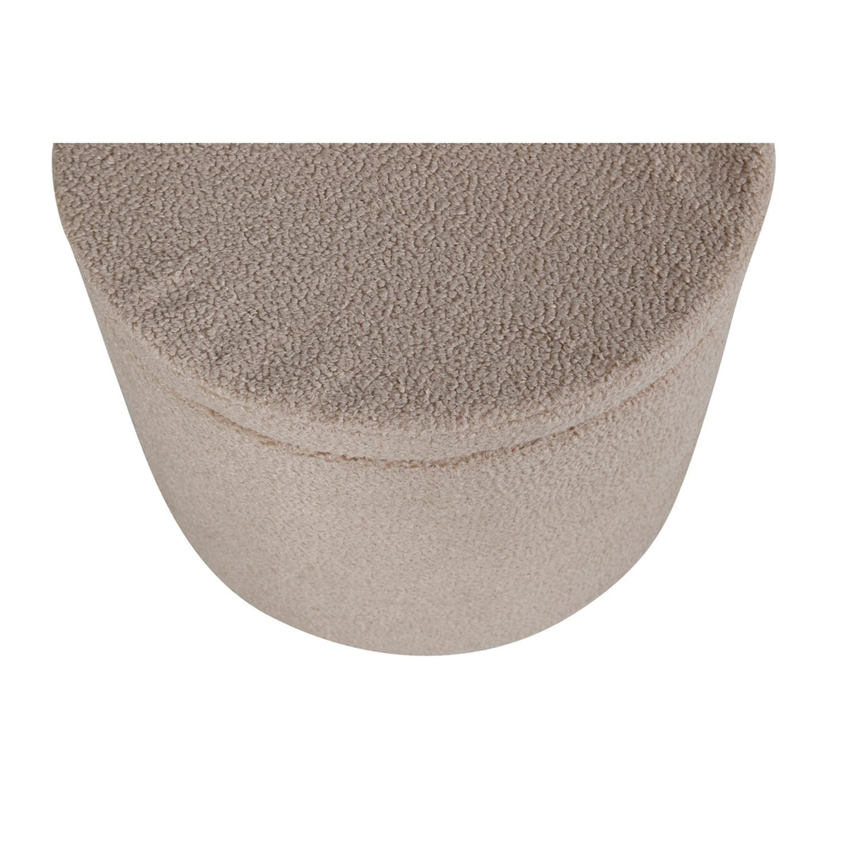 Dunken Puff Beige, Polyester teddy