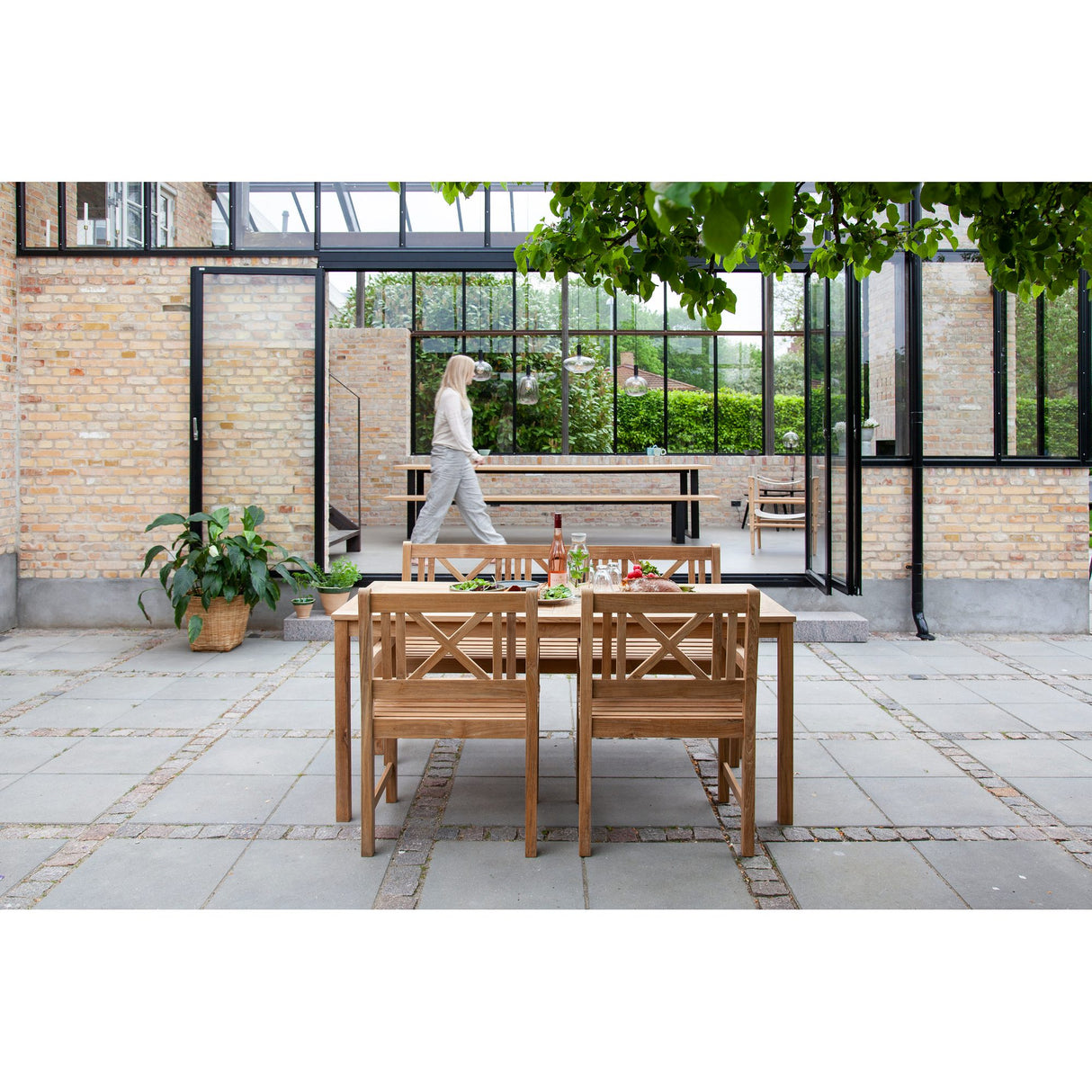 Rosenborg Trädgårdsstol Teak