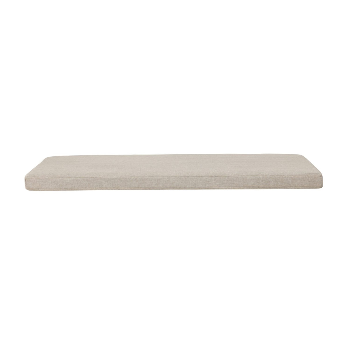 Nice Bänk med dyna Beige, 60 x 120 x 6