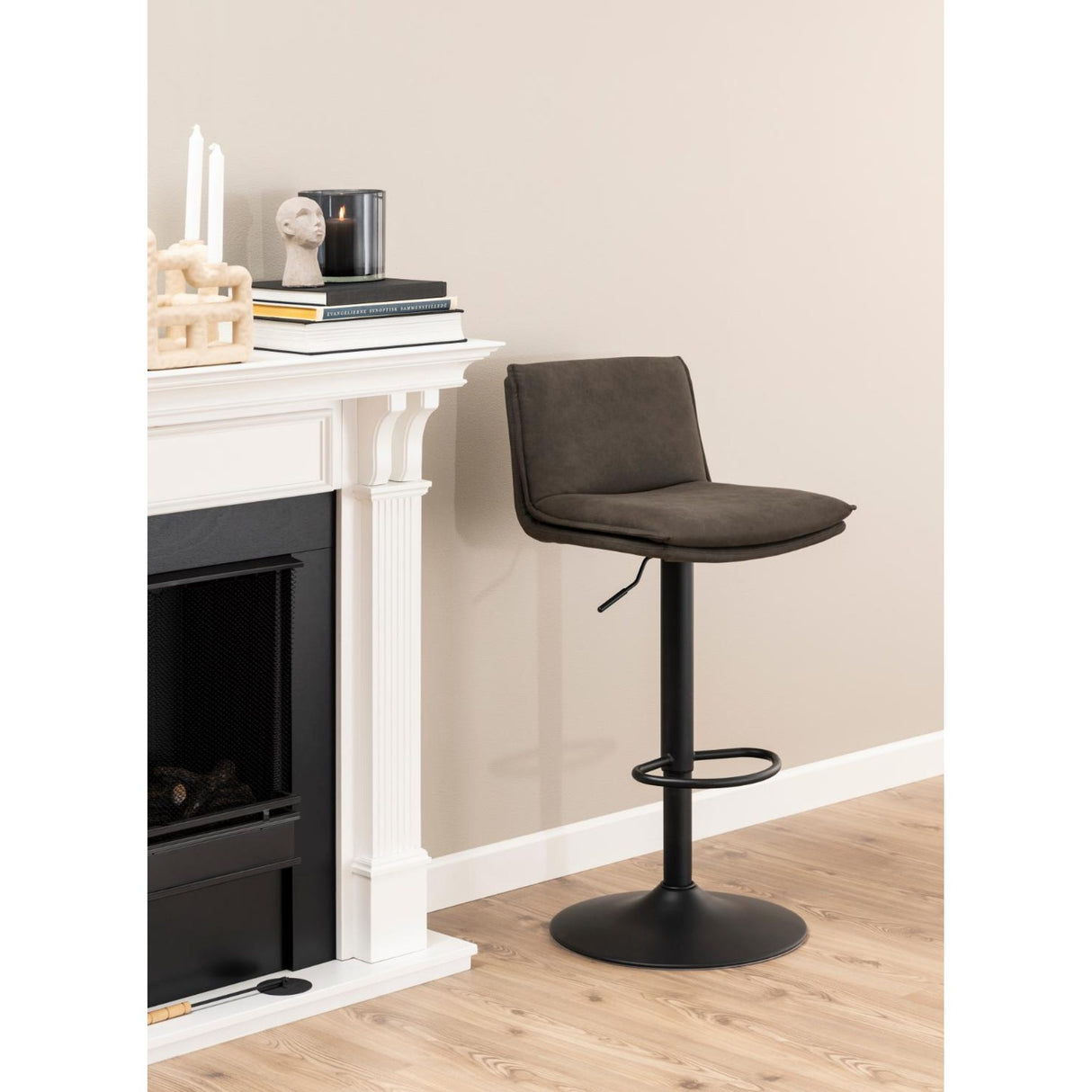 Cranston Barstol Preston tyg Antracit