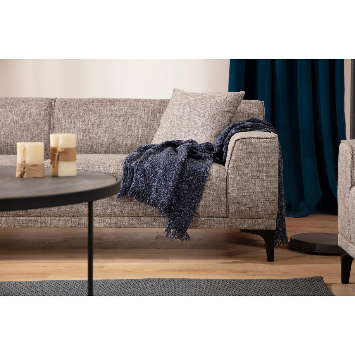 Split 2 (165 x 87 x 86 cm) 2-sitssoffa Fawn