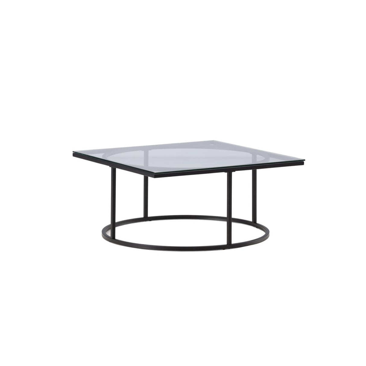 Skanör Soffbord Black, 90 x 90