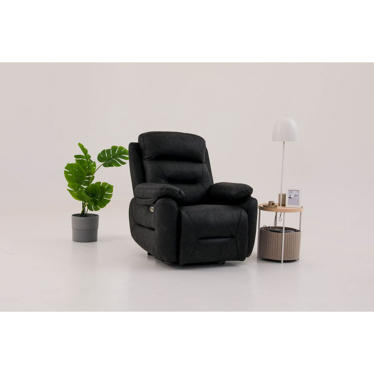 Angela Electric Reclinerfåtölj Svart