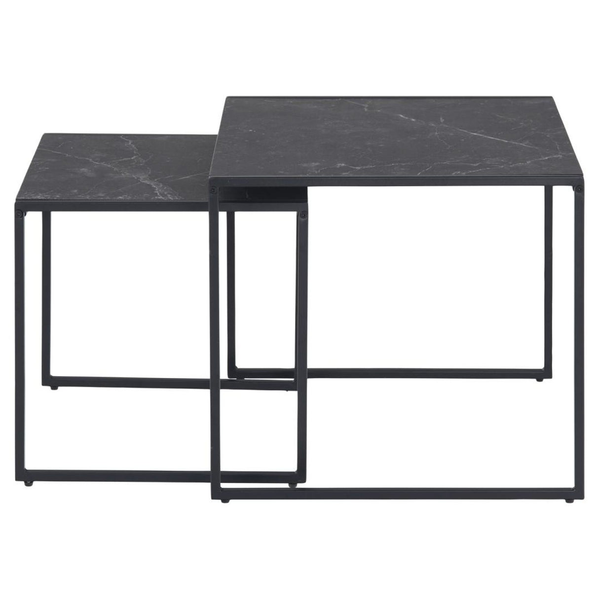 Tarbes Satsbord 45x50x50 cm Svart