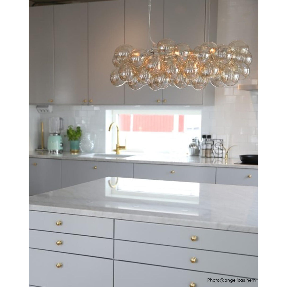 Gross Bar Taklampa Amber