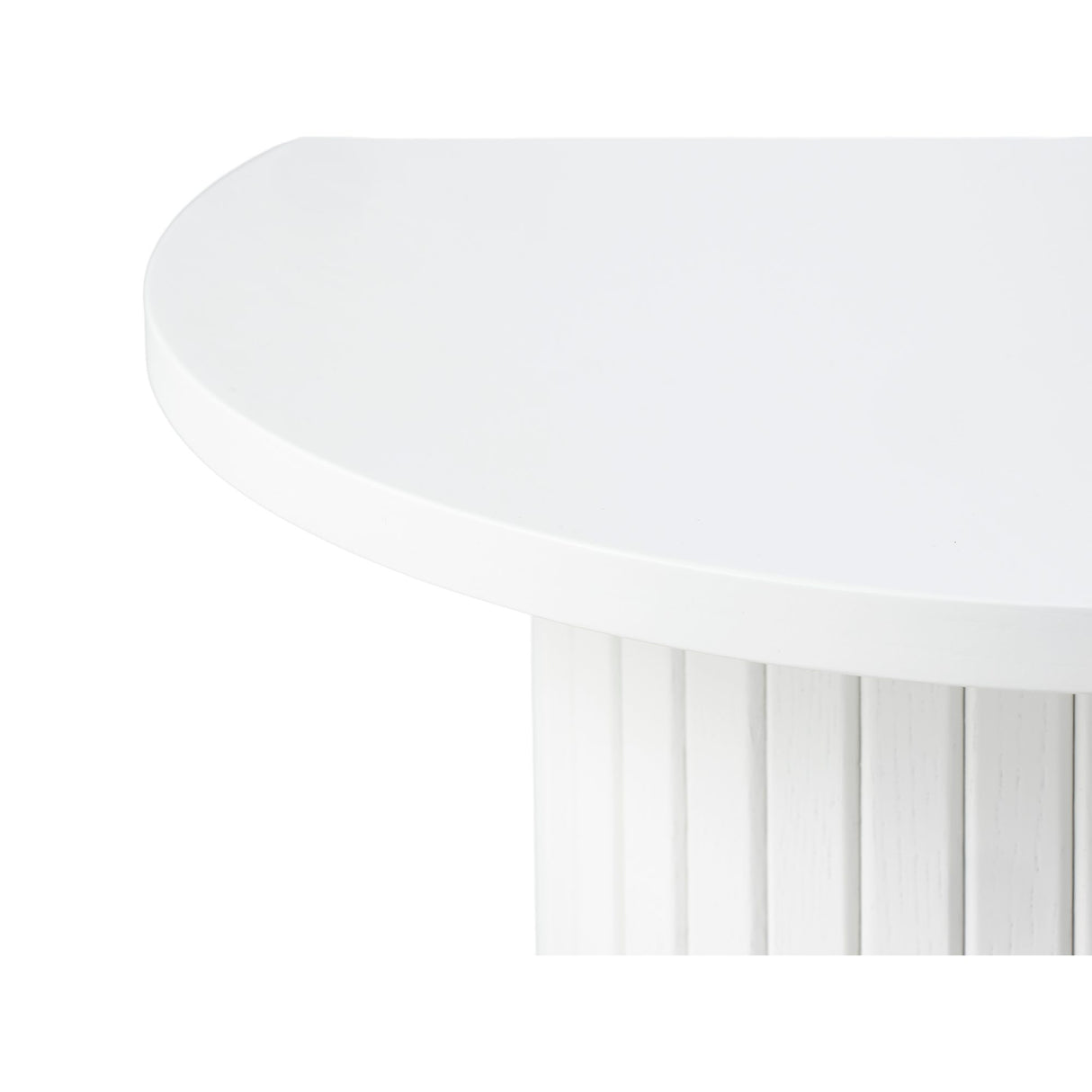 Accento Ø50 cm Sidobord Vit