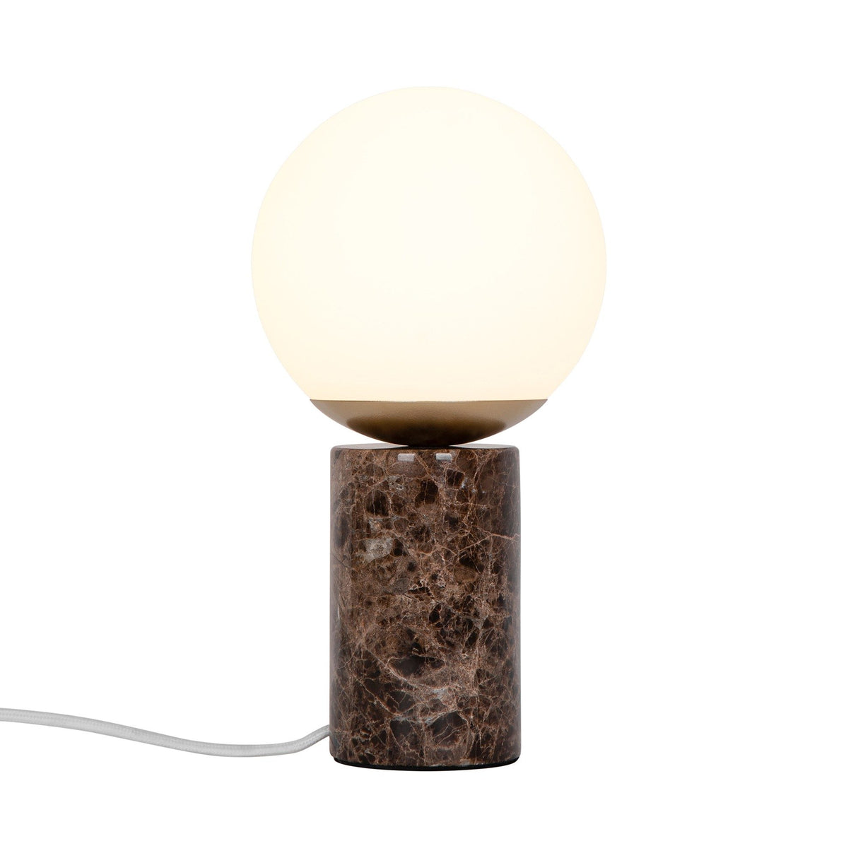 Lilly Marble Bordslampa Brun