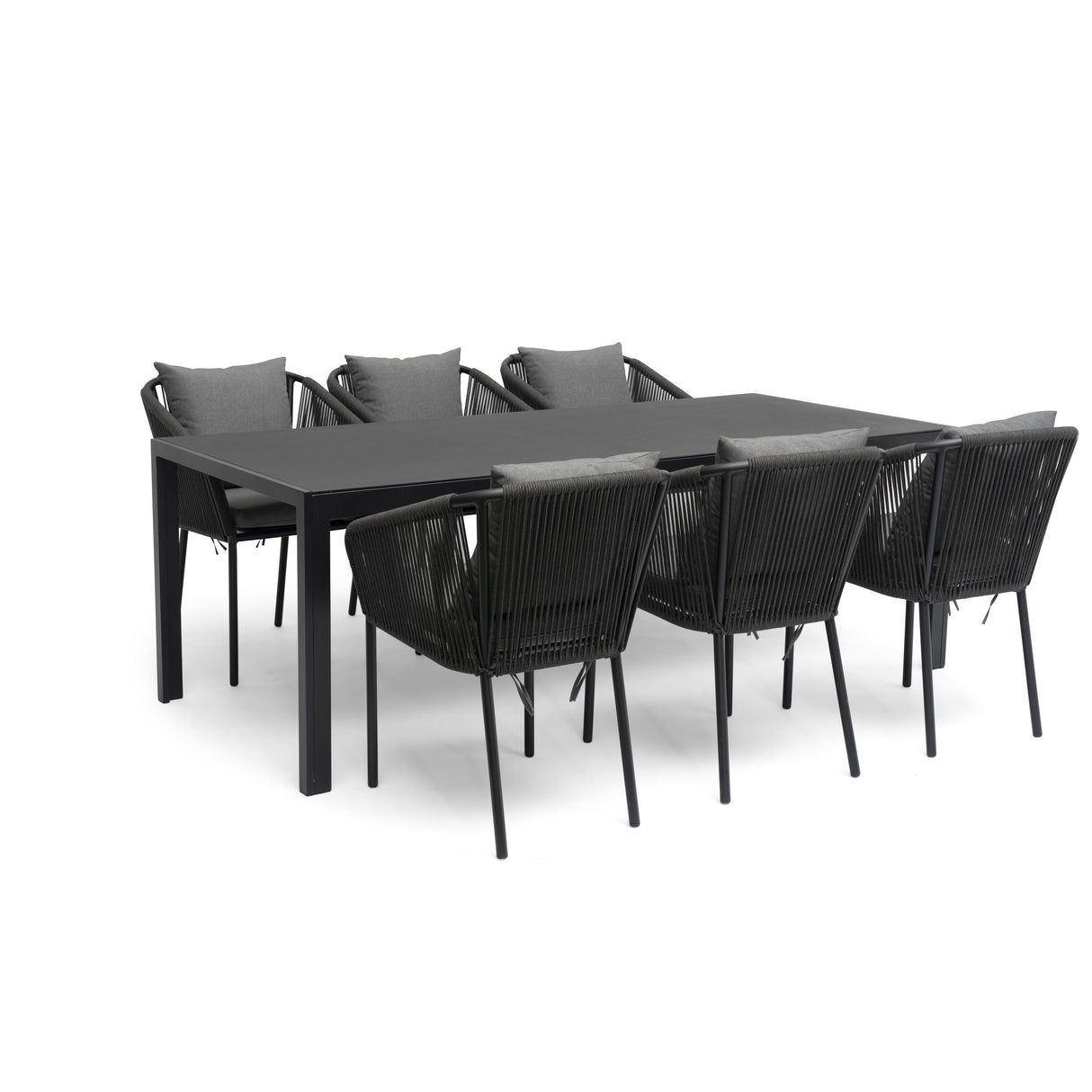 Lersund Utestol Svart