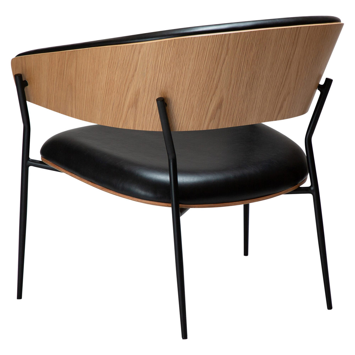 Crib Loungefåtölj Vintage Black, Oak