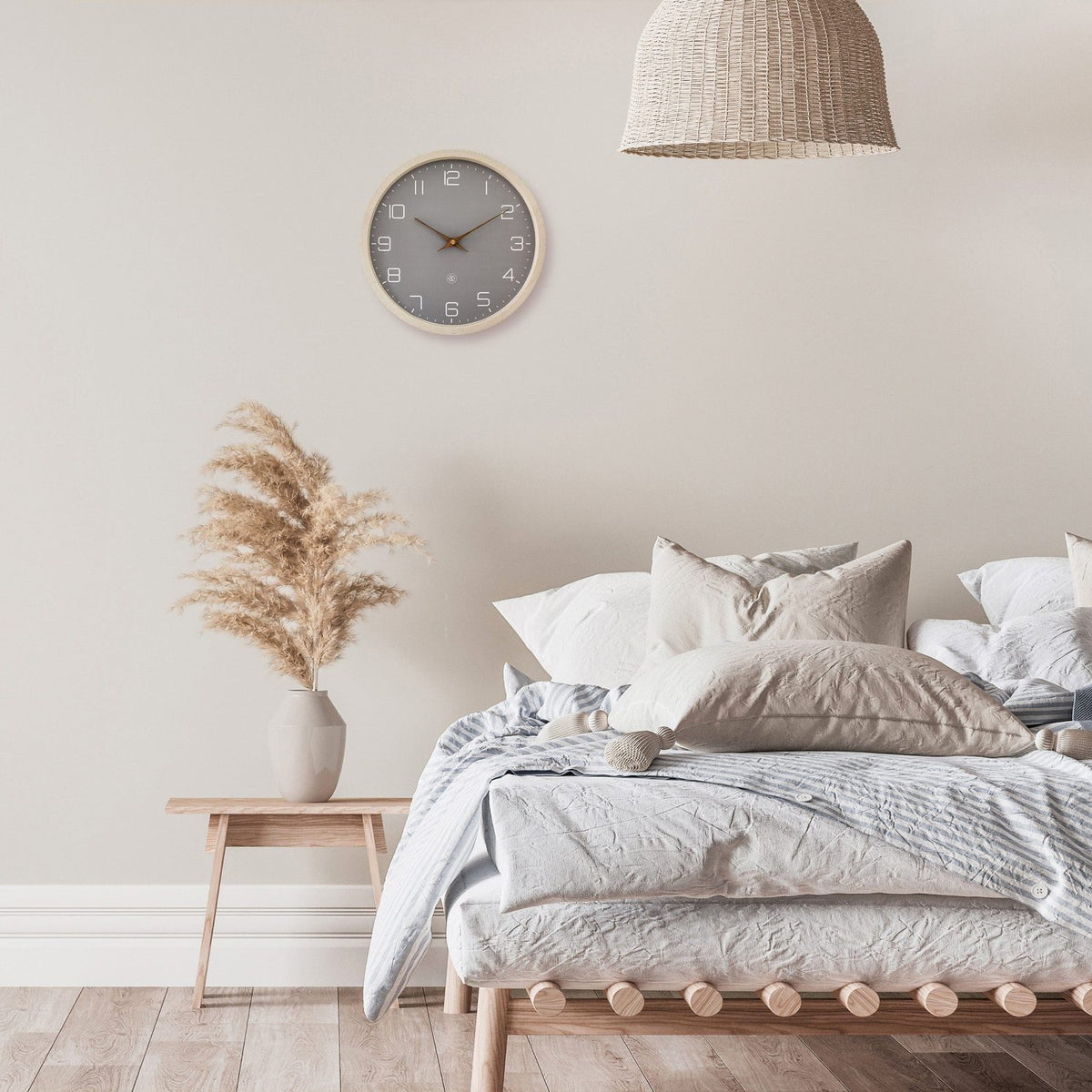 Nxt eco 30 cm Väggklocka Beige