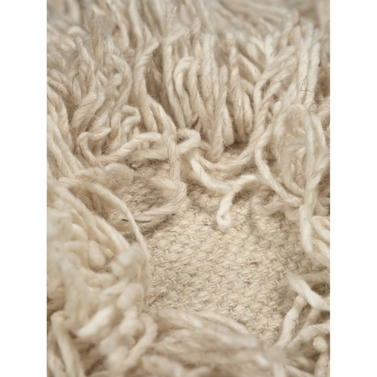 Rio 55x55 cm Puff Beige