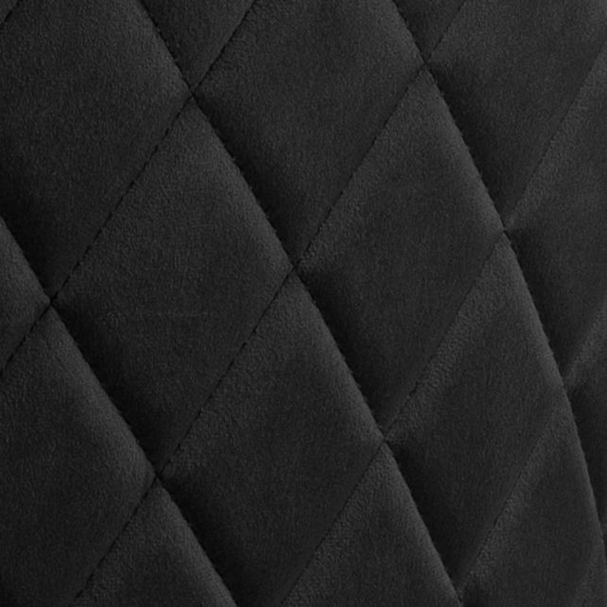 Amber Matstol Dublin tyg Svart