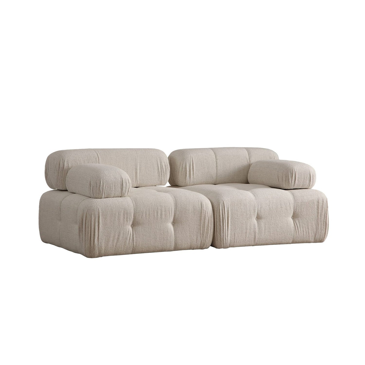 Doblo 2-sits (200 x 100 x 80 cm) 2-sitssoffa Creme