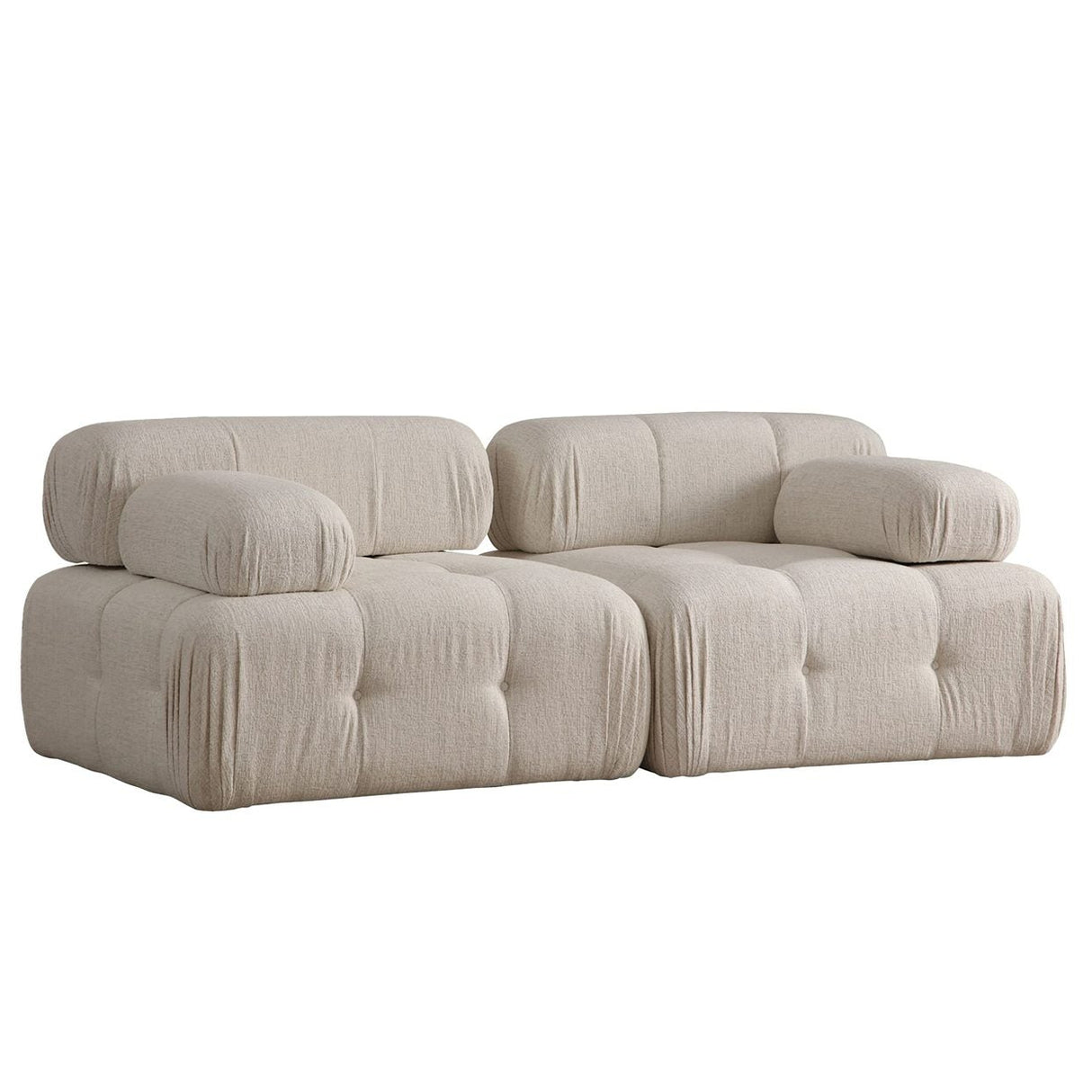 Doblo 2-sits soffa Creme