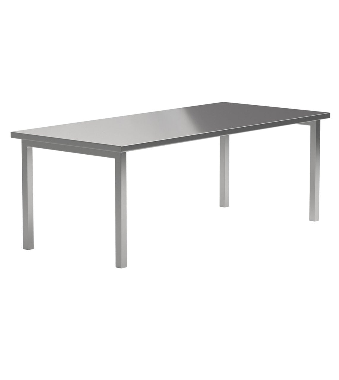 Cilo Rektangulärt matbord Silver