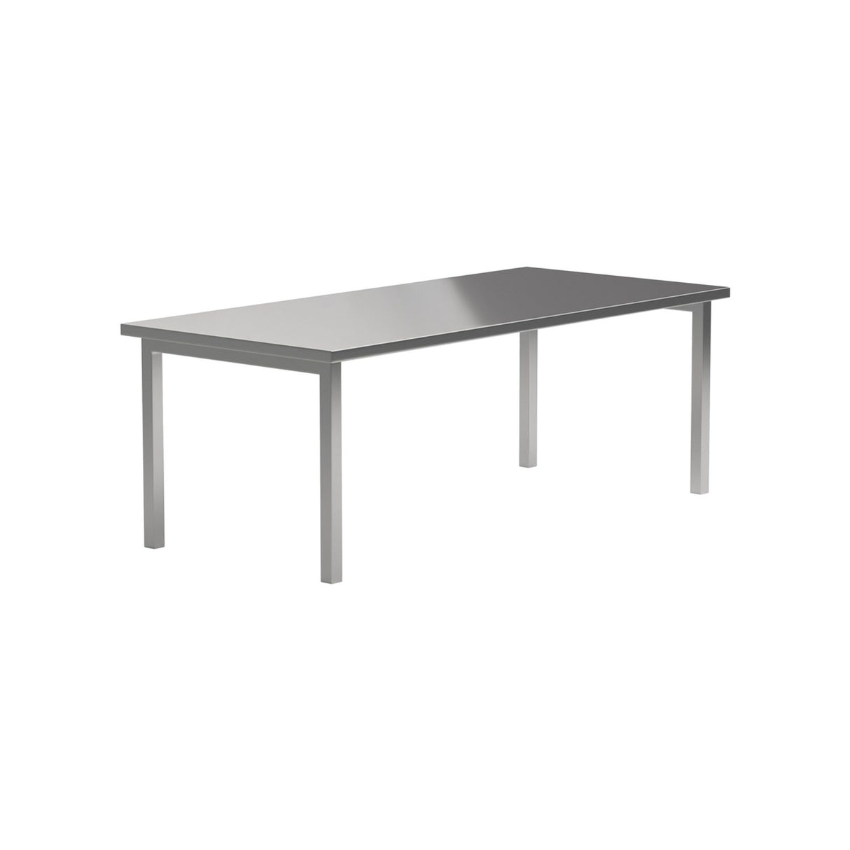 Cilo Rektangulärt matbord Silver
