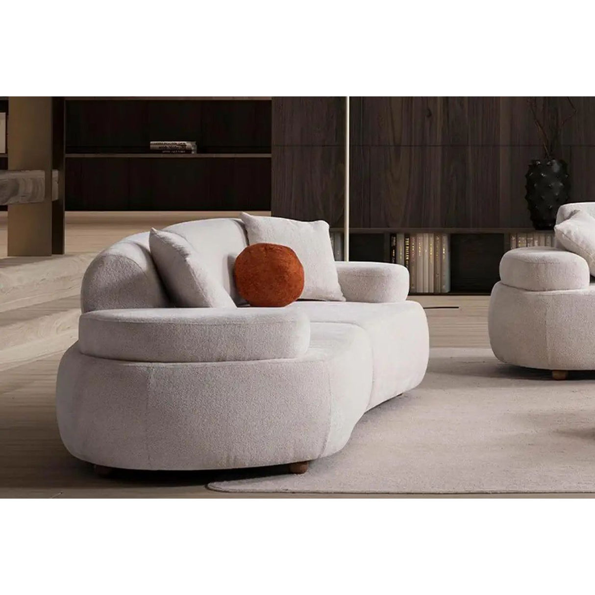 Visca 3-sits soffa Creme