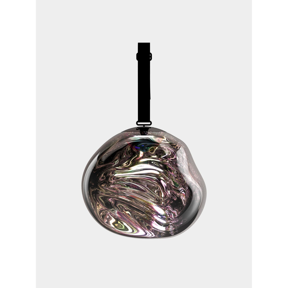 Melt Portabel lampa Silver/Dichroic/Black