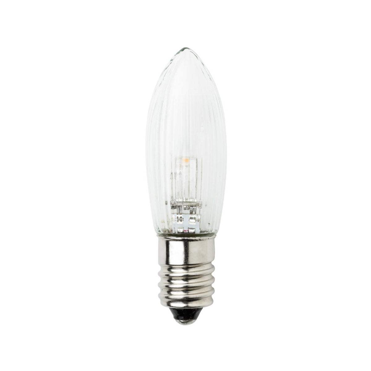 E10 LED 1,5V 0,06W Klar 3-pack Reservlampa Inne