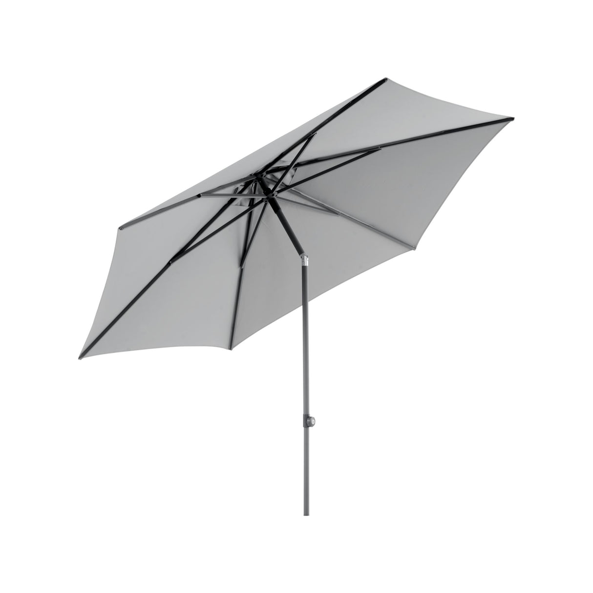 Poppi Parasoll 300 cm Antracit/Grå