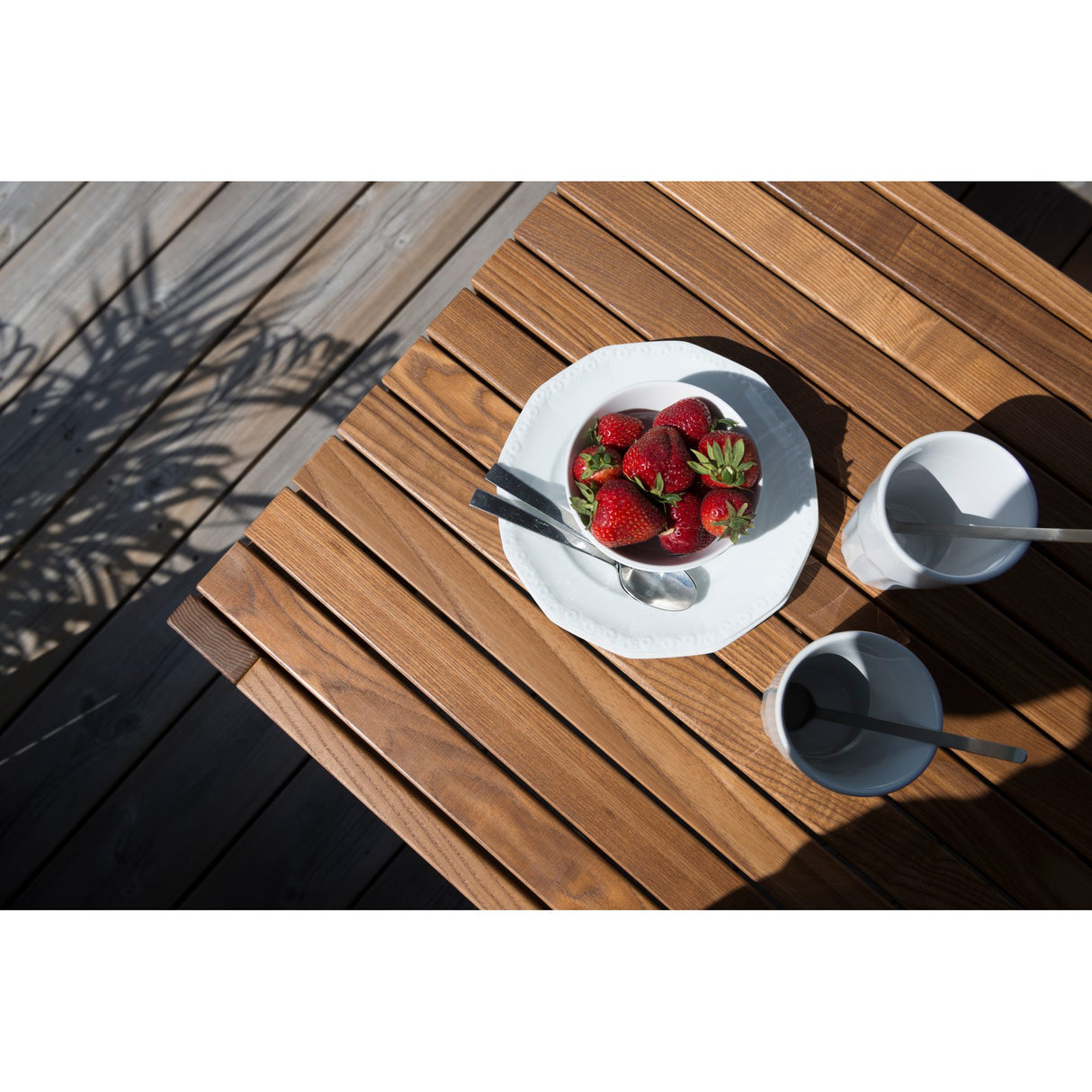 Gotland Utebord 60 x 120 cm Brun