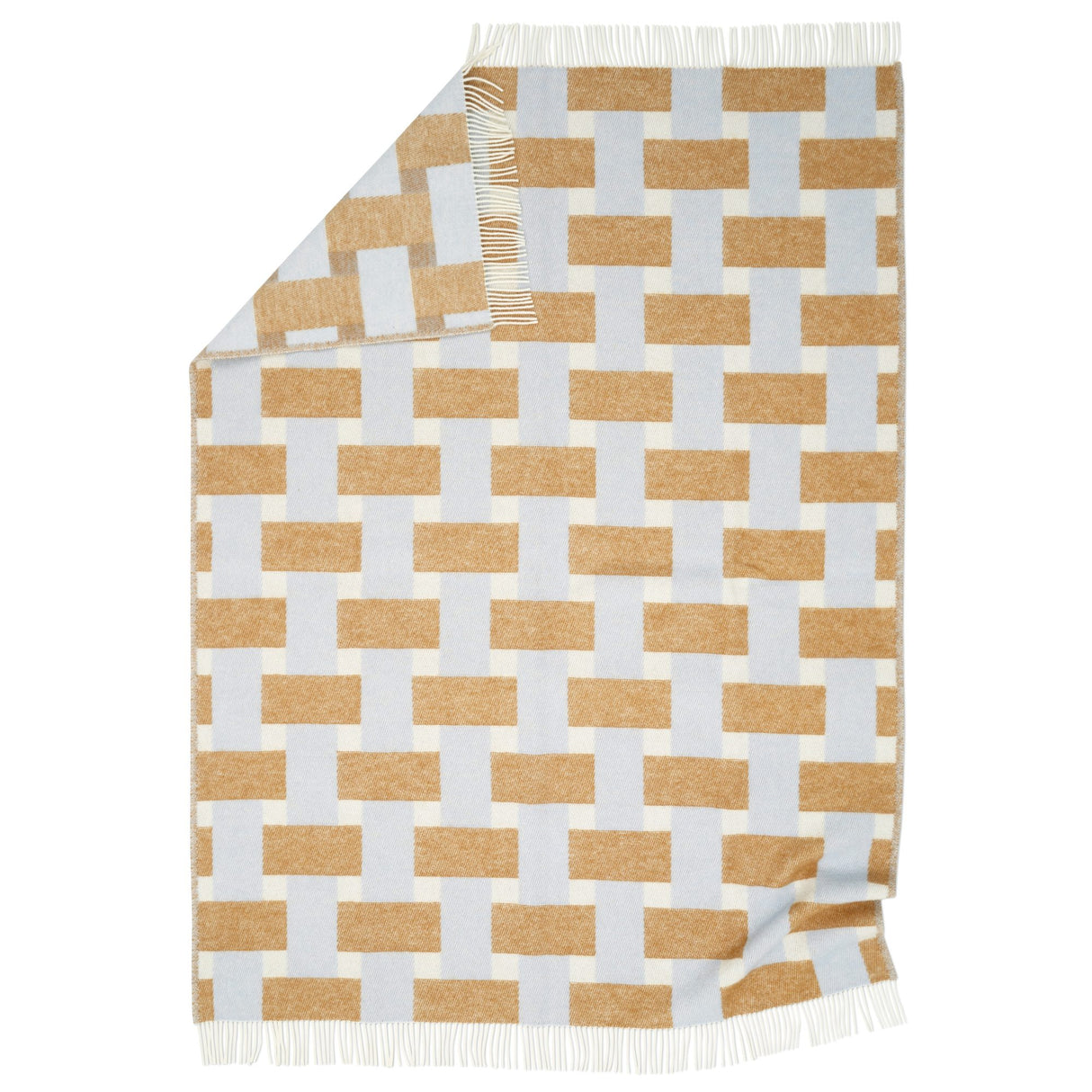 Weave 130x180 cm Pläd Terracotta