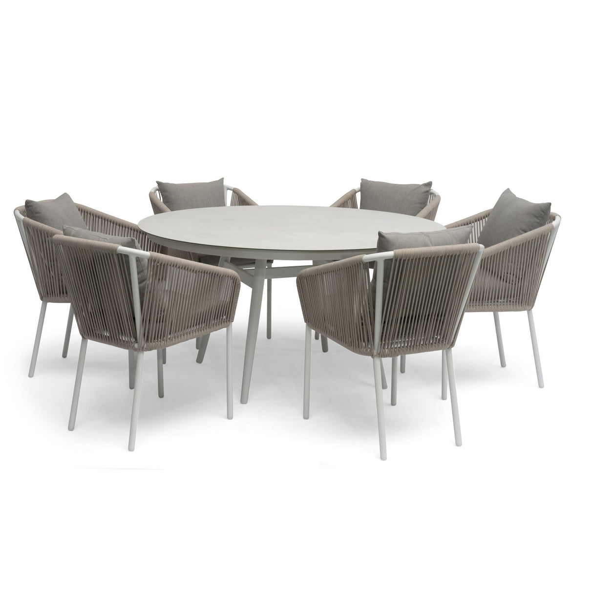 Oxhult Utebord Ø145 cm Vit