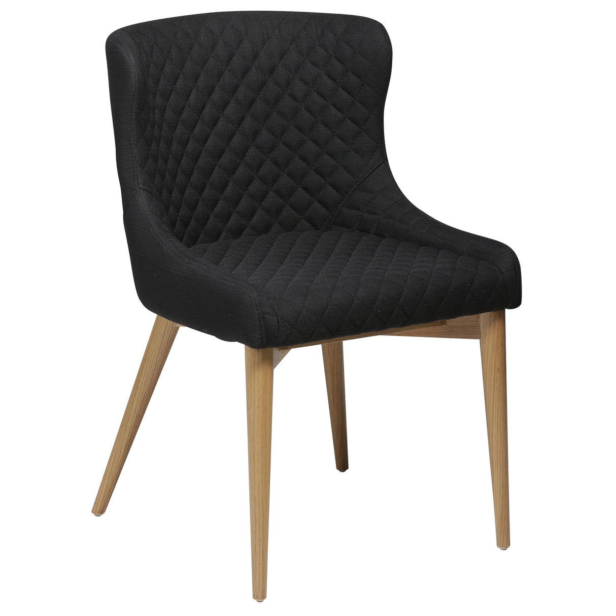 Vetro Stol Black, Oak