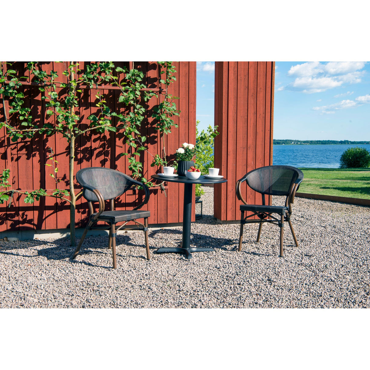 Äppelhed Caféstol Brun