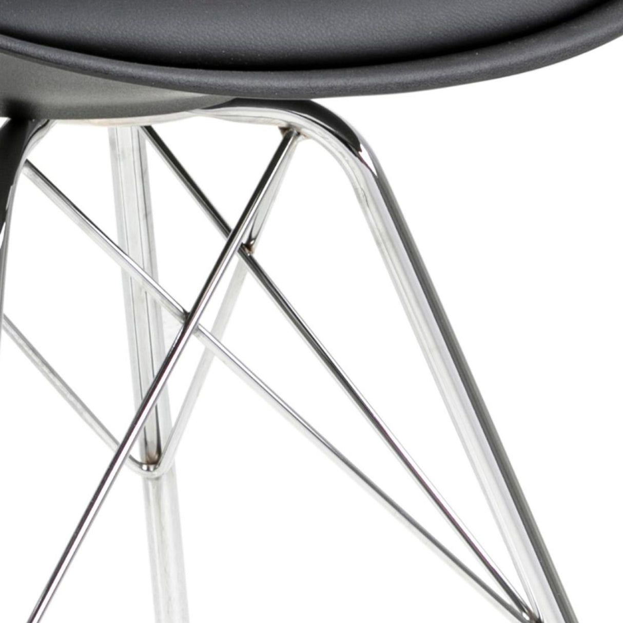 Shibuya Matstol Krom/Svart