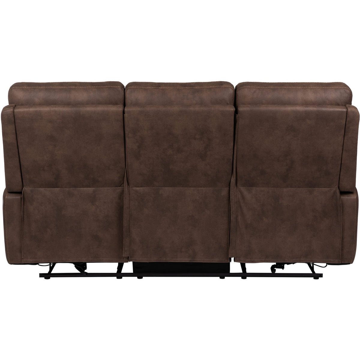 Johan 3-Sits Reclinersoffa Elektrisk Brun